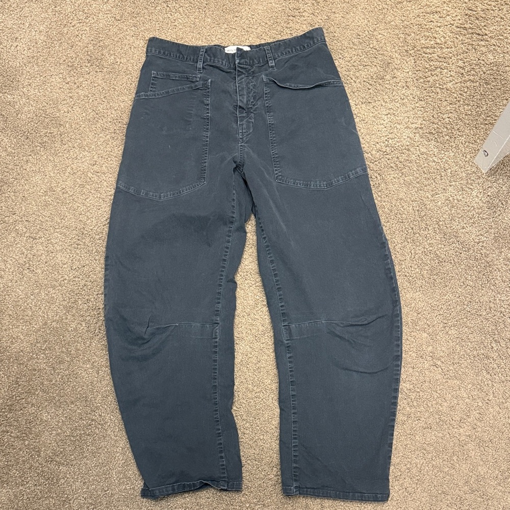 Nili Lotan Shon Pants Dark Grey